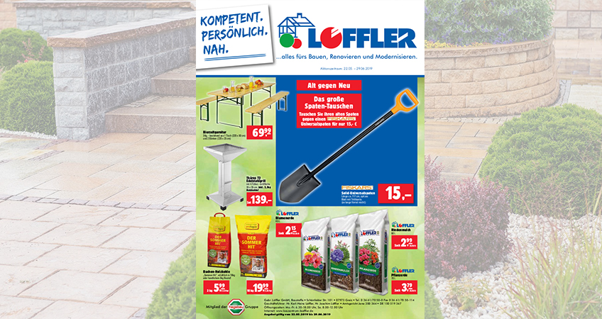 Der Löffler Gartenkatalog nun auch online verfügbar - Bauzentrum Gebr