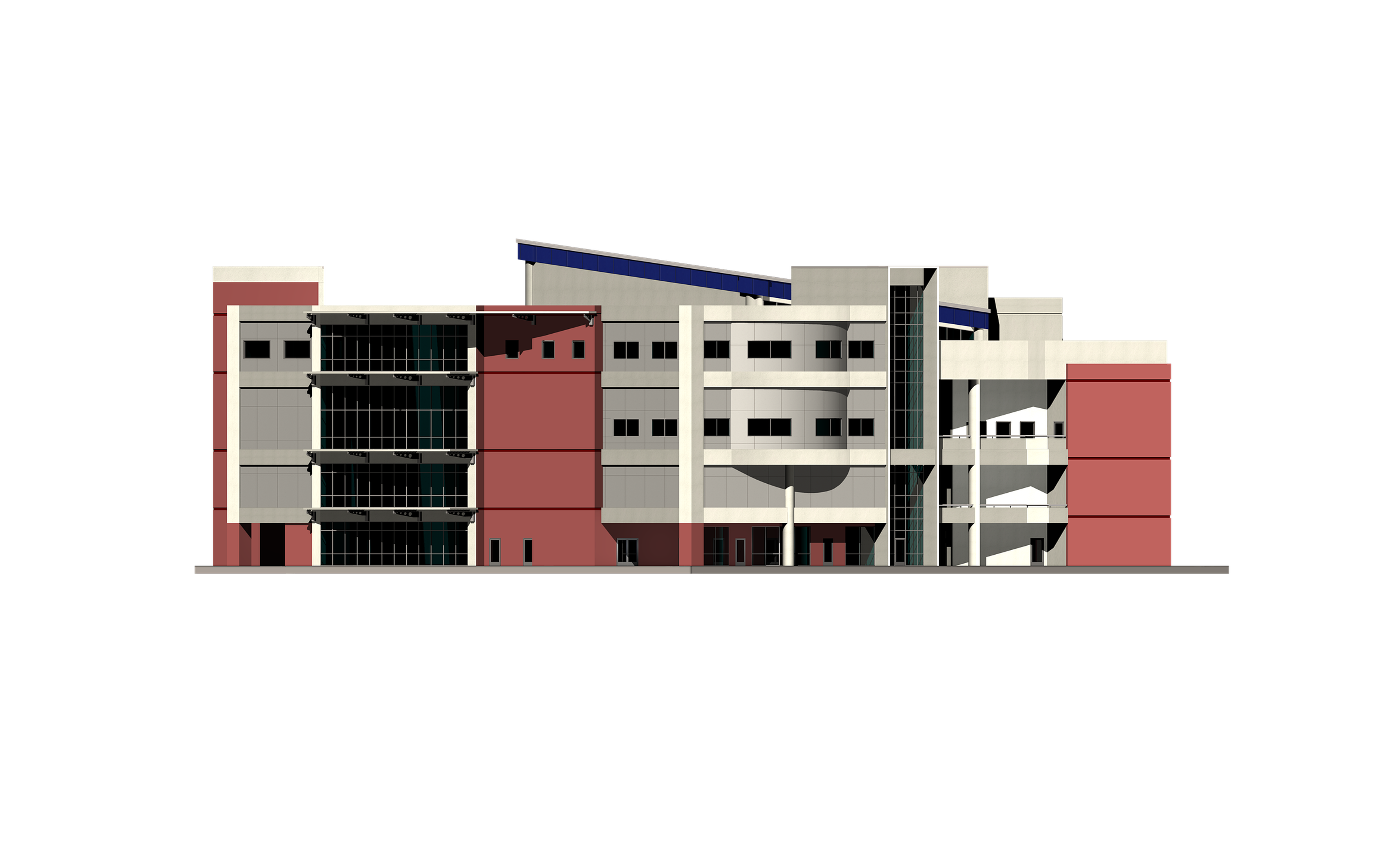 BIM-Gebäudemodell